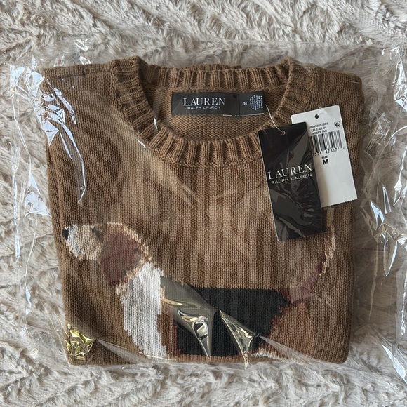 Ralph Lauren Sweaters - NWT Ralph Lauren Beagle Sweater M